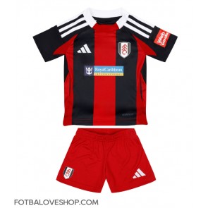 Fulham Dětské Venkovní Dres 2024-25 Krátký Rukáv (+ trenýrky)
