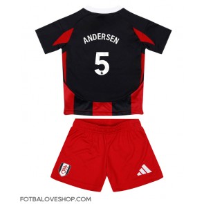 Fulham Emile Smith Rowe #32 Dětské Venkovní Dres 2024-25 Krátký Rukáv (+ trenýrky)