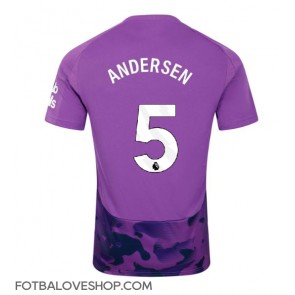 Fulham Joachim Andersen #5 Alternativní Dres 2024-25 Krátký Rukáv