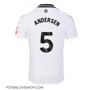 Fulham Joachim Andersen #5 Domácí Dres 2024-25 Krátký Rukáv