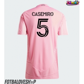 Inter Miami Casemiro #5 Dámské Domácí Dres 2026-27 Krátký Rukáv