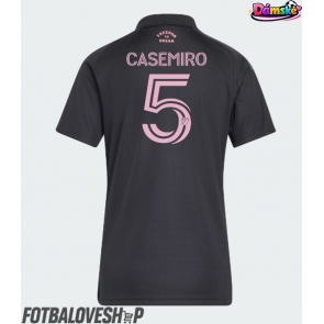 Inter Miami Casemiro #5 Dámské Venkovní Dres 2026-27 Krátký Rukáv
