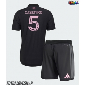 Inter Miami Casemiro #5 Dětské Venkovní Dres 2026-27 Krátký Rukáv (+ trenýrky)