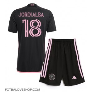 Inter Miami Jordi Alba #18 Dětské Venkovní Dres 2024-25 Krátký Rukáv (+ trenýrky)
