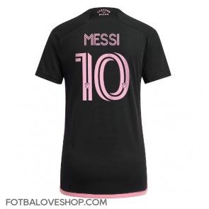 Inter Miami Lionel Messi #10 Dámské Venkovní Dres 2023-24 Krátký Rukáv