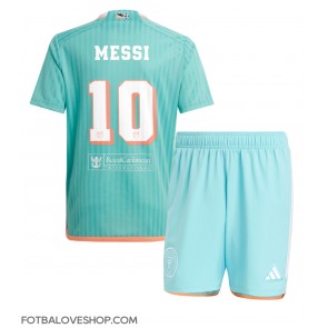 Inter Miami Lionel Messi #10 Dětské Alternativní Dres 2024-25 Krátký Rukáv (+ trenýrky)