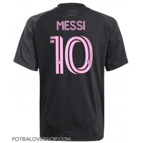 Inter Miami Lionel Messi #10 Venkovní Dres 2025-26 Krátký Rukáv
