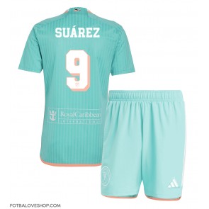 Inter Miami Luis Suarez #9 Dětské Alternativní Dres 2024-25 Krátký Rukáv (+ trenýrky)