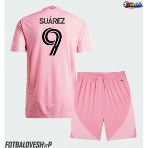 Inter Miami Luis Suarez #9 Dětské Domácí Dres 2026-27 Krátký Rukáv (+ trenýrky)