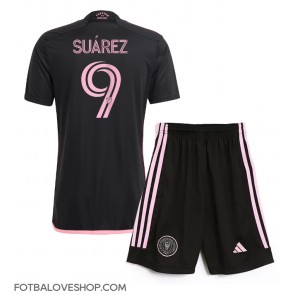 Inter Miami Luis Suarez #9 Dětské Venkovní Dres 2024-25 Krátký Rukáv (+ trenýrky)