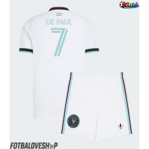 Inter Miami Rodrigo De Paul #7 Dětské Alternativní Dres 2026-27 Krátký Rukáv (+ trenýrky)