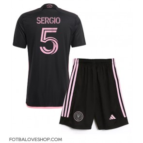 Inter Miami Sergio Busquets #5 Dětské Venkovní Dres 2024-25 Krátký Rukáv (+ trenýrky)
