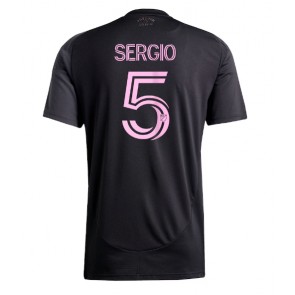 Inter Miami Sergio Busquets #5 Venkovní Dres 2025-26 Krátký Rukáv