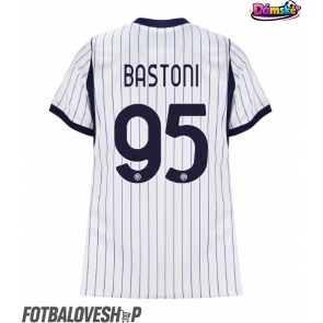 Inter Milan Alessandro Bastoni #95 Dámské Venkovní Dres 2026-27 Krátký Rukáv