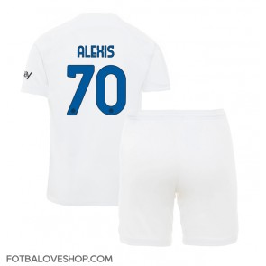 Inter Milan Alexis Sanchez #70 Dětské Venkovní Dres 2023-24 Krátký Rukáv (+ trenýrky)