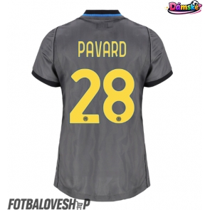 Inter Milan Benjamin Pavard #28 Dámské Alternativní Dres 2026-27 Krátký Rukáv