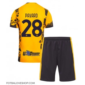 Inter Milan Benjamin Pavard #28 Dětské Alternativní Dres 2024-25 Krátký Rukáv (+ trenýrky)