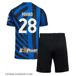 Inter Milan Benjamin Pavard #28 Dětské Domácí Dres 2024-25 Krátký Rukáv (+ trenýrky)