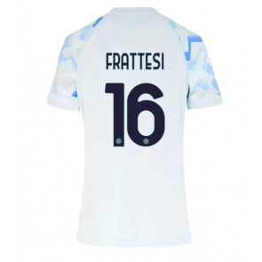 Inter Milan Davide Frattesi #16 Dámské Venkovní Dres 2025-26 Krátký Rukáv