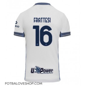 Inter Milan Davide Frattesi #16 Venkovní Dres 2024-25 Krátký Rukáv
