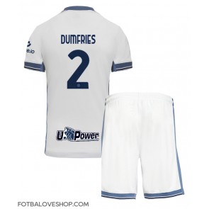 Inter Milan Denzel Dumfries #2 Dětské Venkovní Dres 2024-25 Krátký Rukáv (+ trenýrky)
