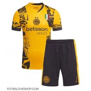 Inter Milan Dětské Alternativní Dres 2024-25 Krátký Rukáv (+ trenýrky)