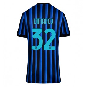Inter Milan Federico Dimarco #32 Dámské Domácí Dres 2025-26 Krátký Rukáv