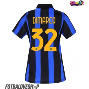 Inter Milan Federico Dimarco #32 Dámské Domácí Dres 2026-27 Krátký Rukáv