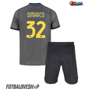 Inter Milan Federico Dimarco #32 Dětské Alternativní Dres 2026-27 Krátký Rukáv (+ trenýrky)