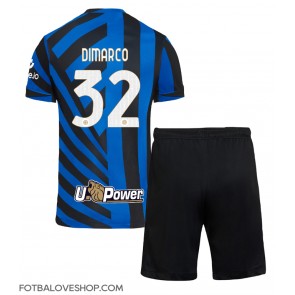 Inter Milan Federico Dimarco #32 Dětské Domácí Dres 2024-25 Krátký Rukáv (+ trenýrky)