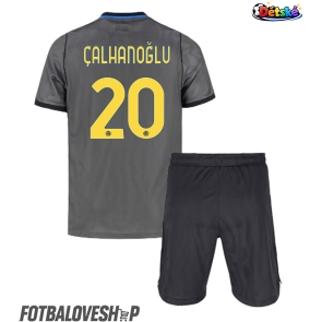 Inter Milan Hakan Calhanoglu #20 Dětské Alternativní Dres 2026-27 Krátký Rukáv (+ trenýrky)