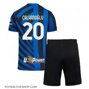 Inter Milan Hakan Calhanoglu #20 Dětské Domácí Dres 2024-25 Krátký Rukáv (+ trenýrky)