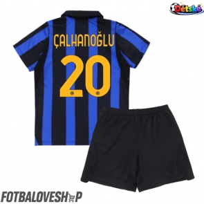 Inter Milan Hakan Calhanoglu #20 Dětské Domácí Dres 2026-27 Krátký Rukáv (+ trenýrky)