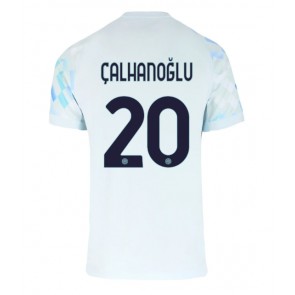 Inter Milan Hakan Calhanoglu #20 Venkovní Dres 2025-26 Krátký Rukáv