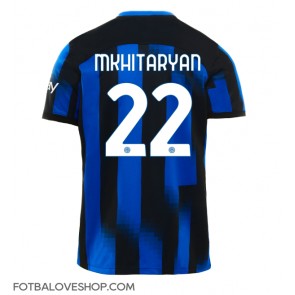 Inter Milan Henrikh Mkhitaryan #22 Domácí Dres 2023-24 Krátký Rukáv
