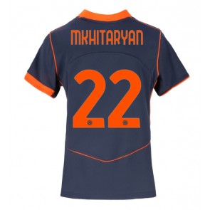 Inter Milan Henrikh Mkhitaryan #22 Dámské Alternativní Dres 2025-26 Krátký Rukáv