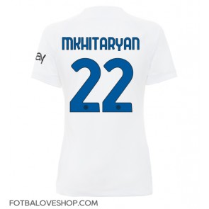 Inter Milan Henrikh Mkhitaryan #22 Dámské Venkovní Dres 2023-24 Krátký Rukáv