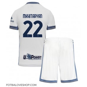 Inter Milan Henrikh Mkhitaryan #22 Dětské Venkovní Dres 2024-25 Krátký Rukáv (+ trenýrky)