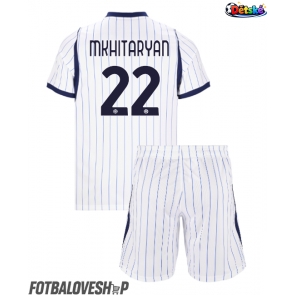 Inter Milan Henrikh Mkhitaryan #22 Dětské Venkovní Dres 2026-27 Krátký Rukáv (+ trenýrky)