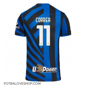 Inter Milan Joaquin Correa #11 Domácí Dres 2024-25 Krátký Rukáv