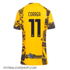 Inter Milan Joaquin Correa #11 Dámské Alternativní Dres 2024-25 Krátký Rukáv