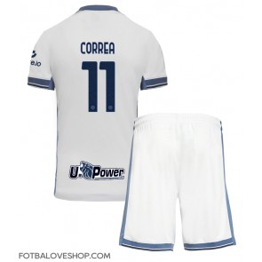 Inter Milan Joaquin Correa #11 Dětské Venkovní Dres 2024-25 Krátký Rukáv (+ trenýrky)