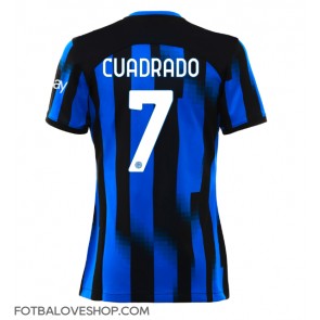Inter Milan Juan Cuadrado #7 Dámské Domácí Dres 2023-24 Krátký Rukáv
