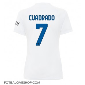Inter Milan Juan Cuadrado #7 Dámské Venkovní Dres 2023-24 Krátký Rukáv