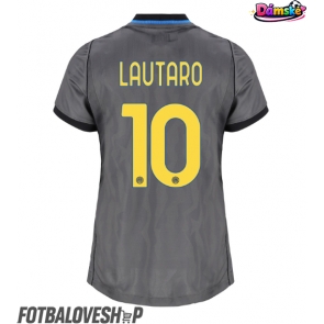 Inter Milan Lautaro Martinez #10 Dámské Alternativní Dres 2026-27 Krátký Rukáv