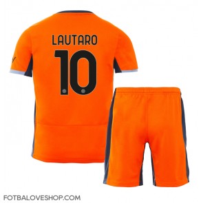 Inter Milan Lautaro Martinez #10 Dětské Alternativní Dres 2023-24 Krátký Rukáv (+ trenýrky)