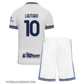 Inter Milan Lautaro Martinez #10 Dětské Venkovní Dres 2024-25 Krátký Rukáv (+ trenýrky)