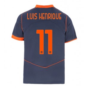 Inter Milan Luis Henrique #11 Alternativní Dres 2025-26 Krátký Rukáv