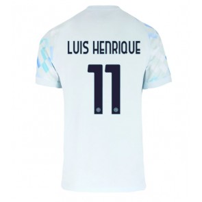 Inter Milan Luis Henrique #11 Venkovní Dres 2025-26 Krátký Rukáv