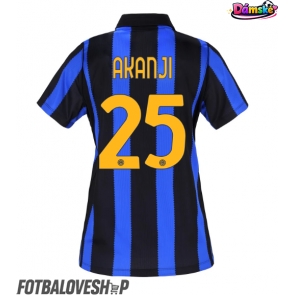 Inter Milan Manuel Akanji #25 Dámské Domácí Dres 2026-27 Krátký Rukáv